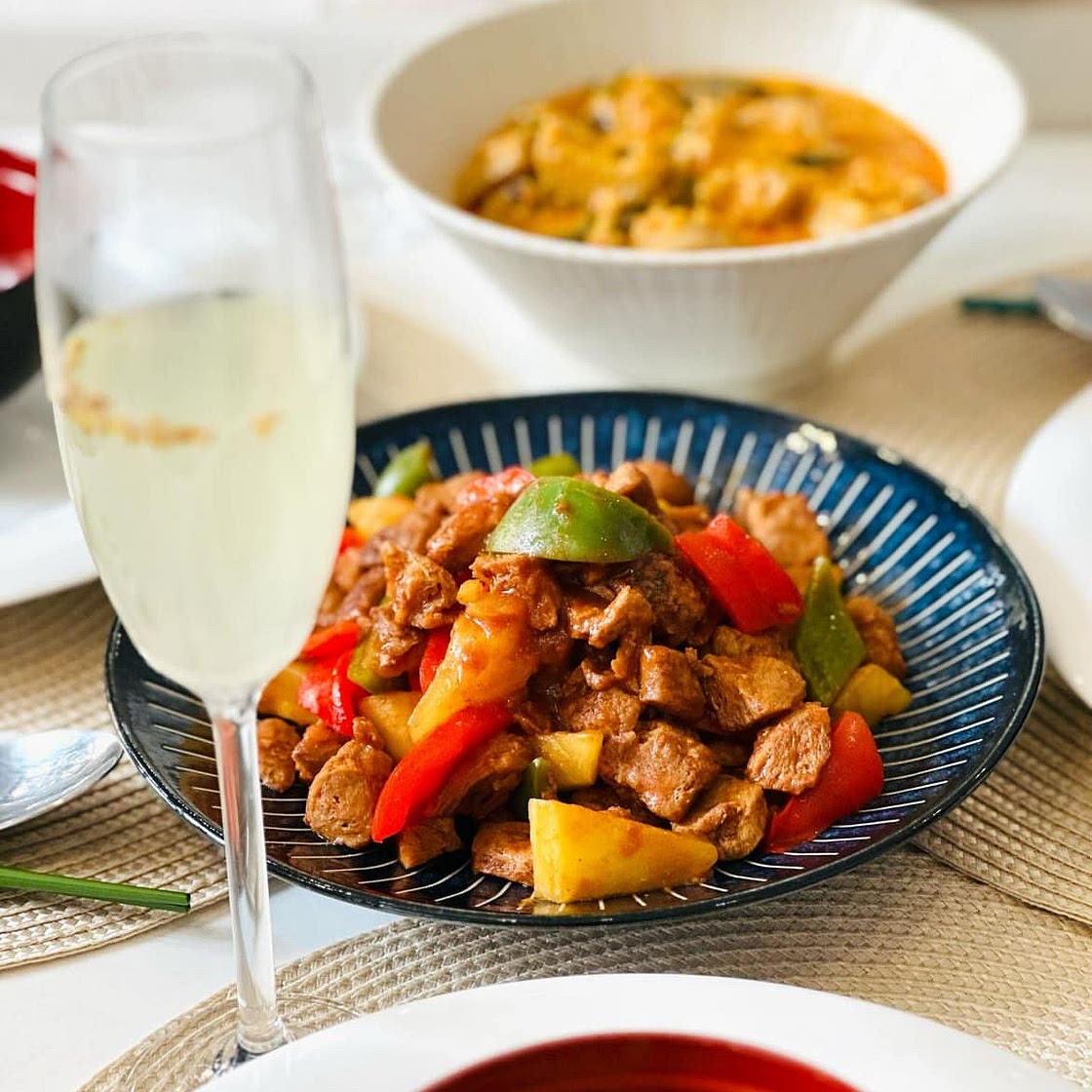Pure diet Sweet and Sour "Pork"