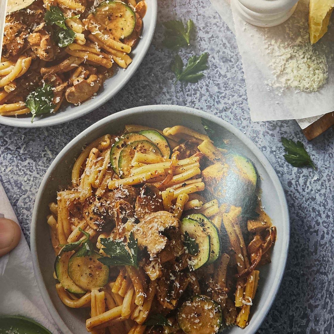 Creamy Mushroom Stroganoff