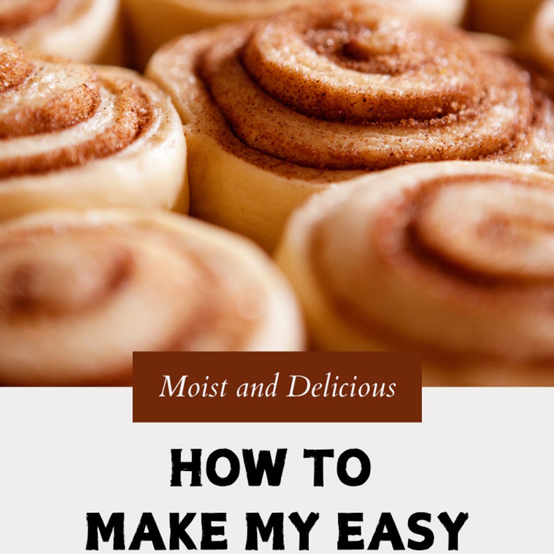 How To Make Easy Glazed Cinnamon Buns