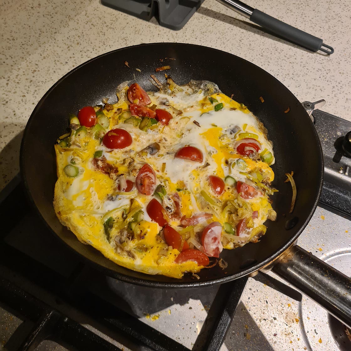 Veggie Frittata in a Pan