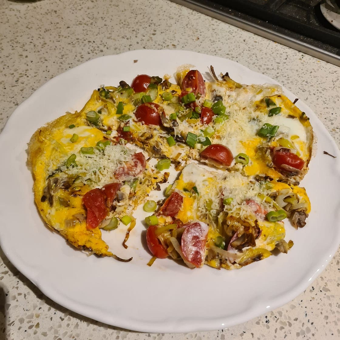 Veggie Frittata in a Pan