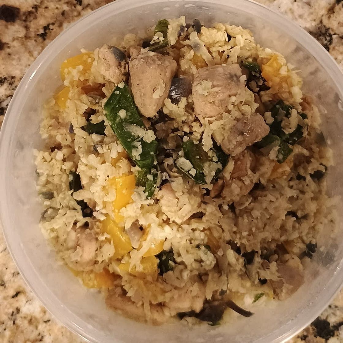 Chicken Taco Poblano Rice Bowls