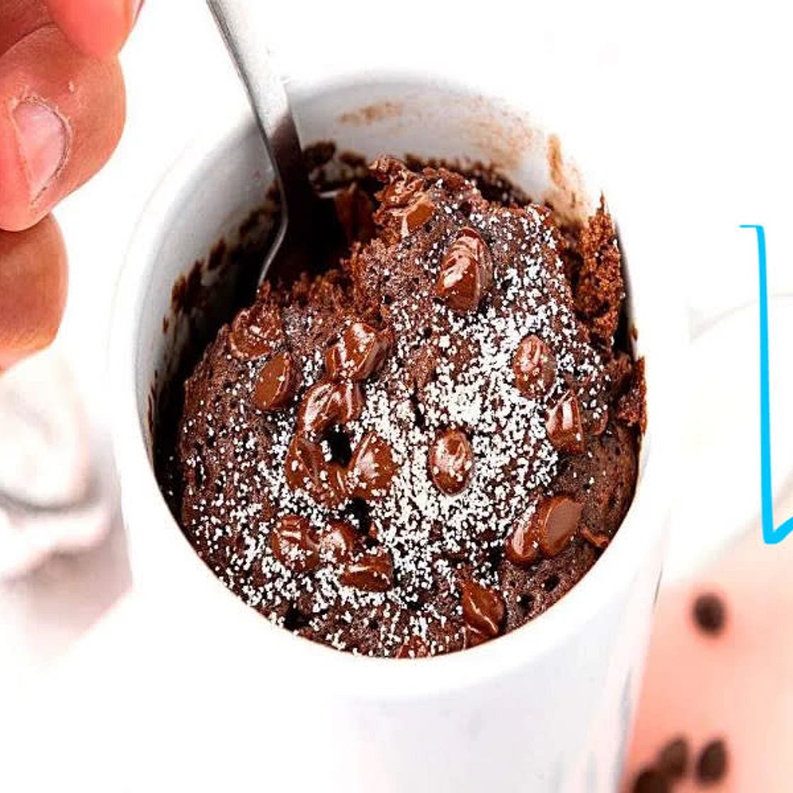 Chocolate mug cake 