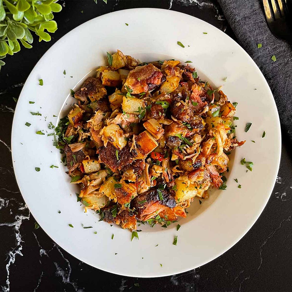 Smoked Pulled Pork Hash Recipe