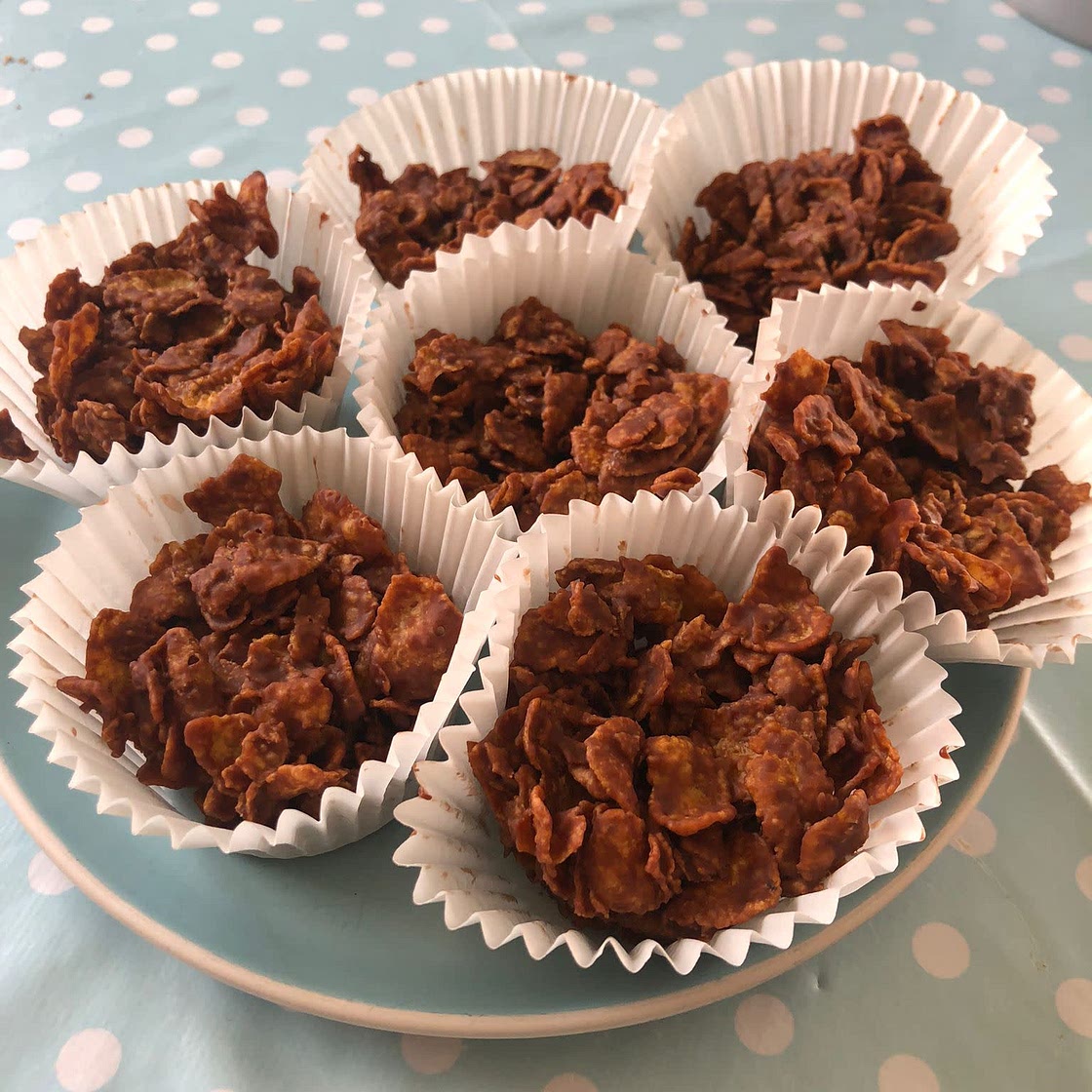 Chocolate Cornflake Cakes