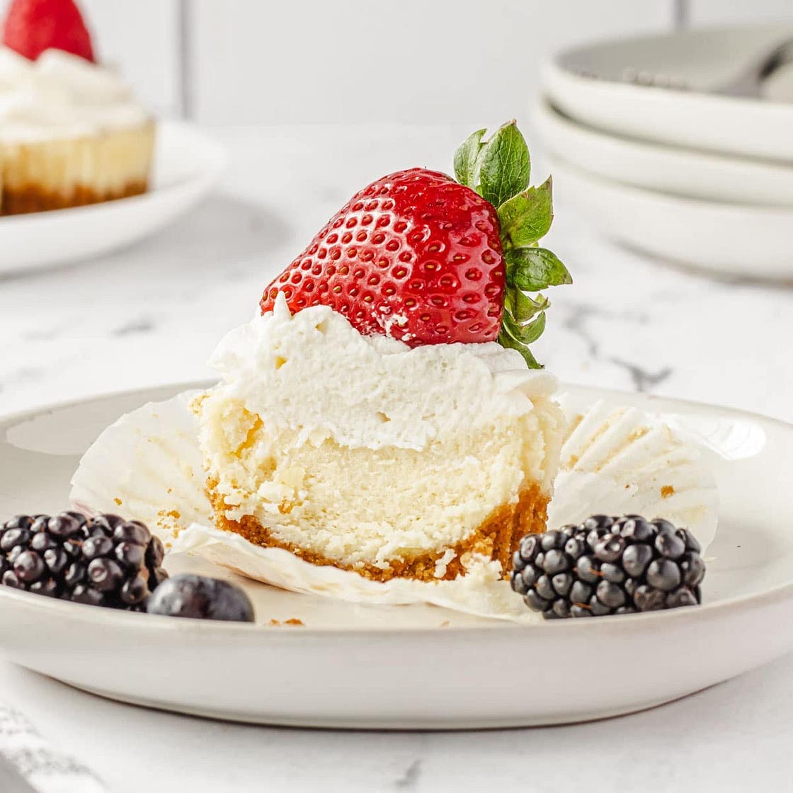 Mini New York Cheesecakes