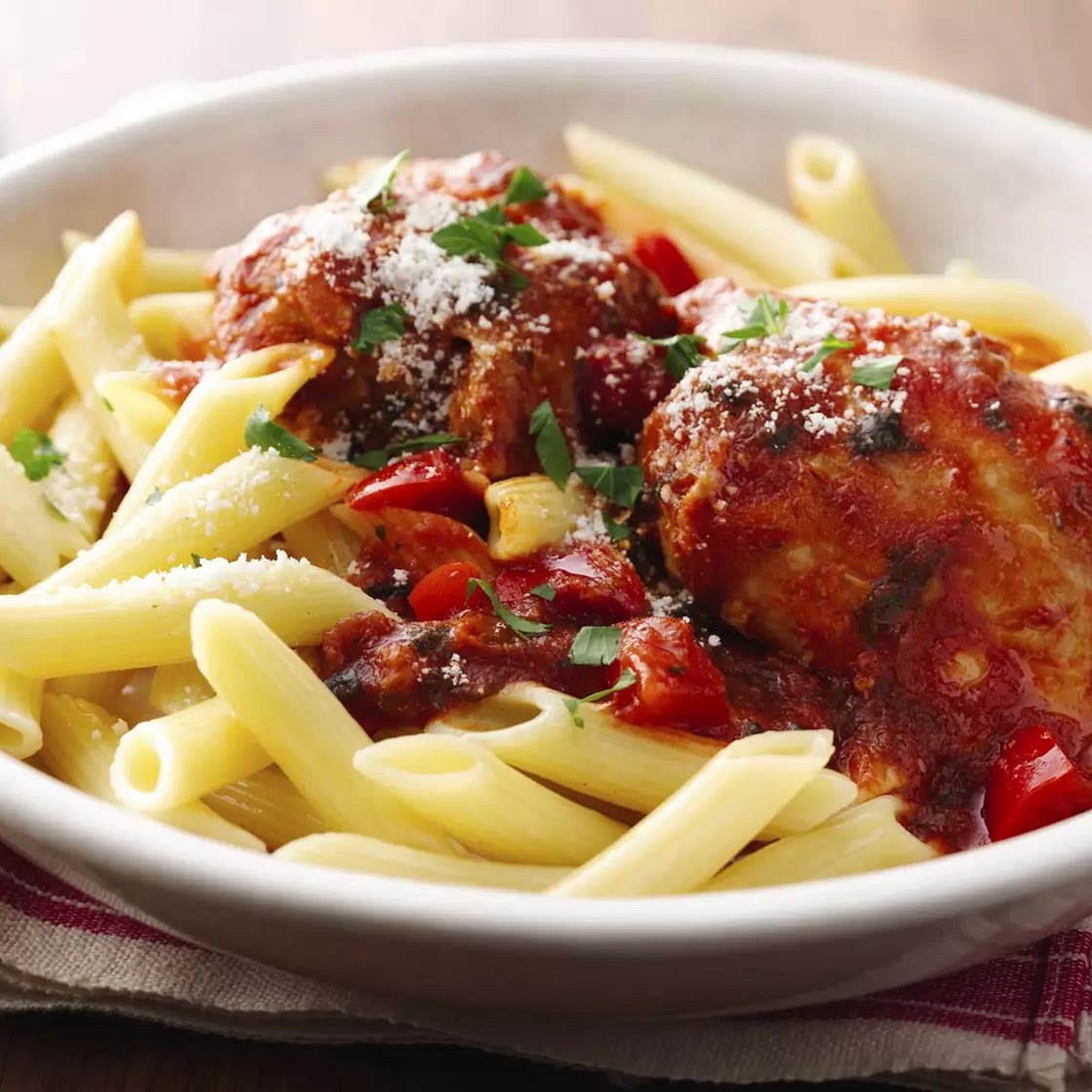 Slow-Cooker 3-Ingredient Italian Chicken