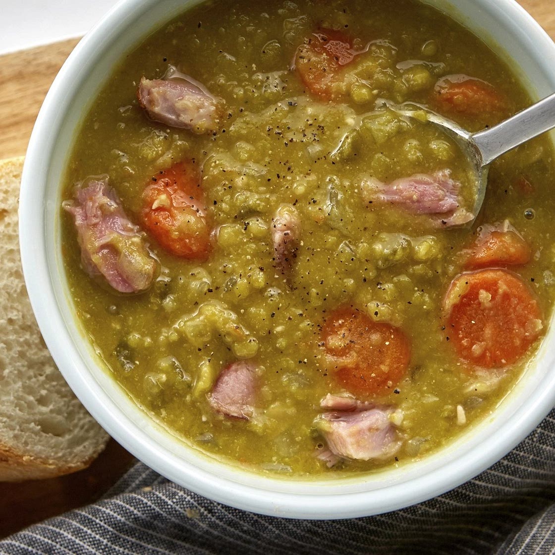 Slow-Cooker Split Pea Soup