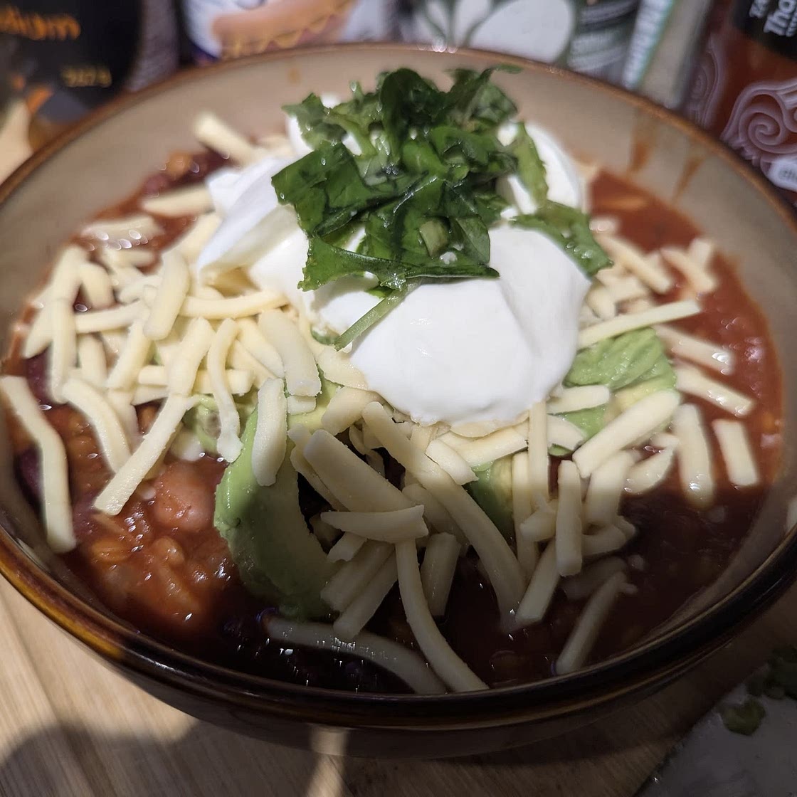 Slow Cooker Vegetarian Lentil Chili