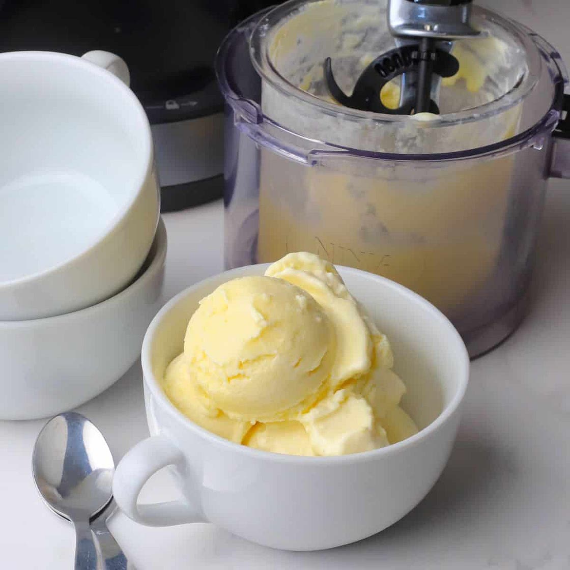 Sugar Free Pineapple Ice Cream (Ninja Creami)