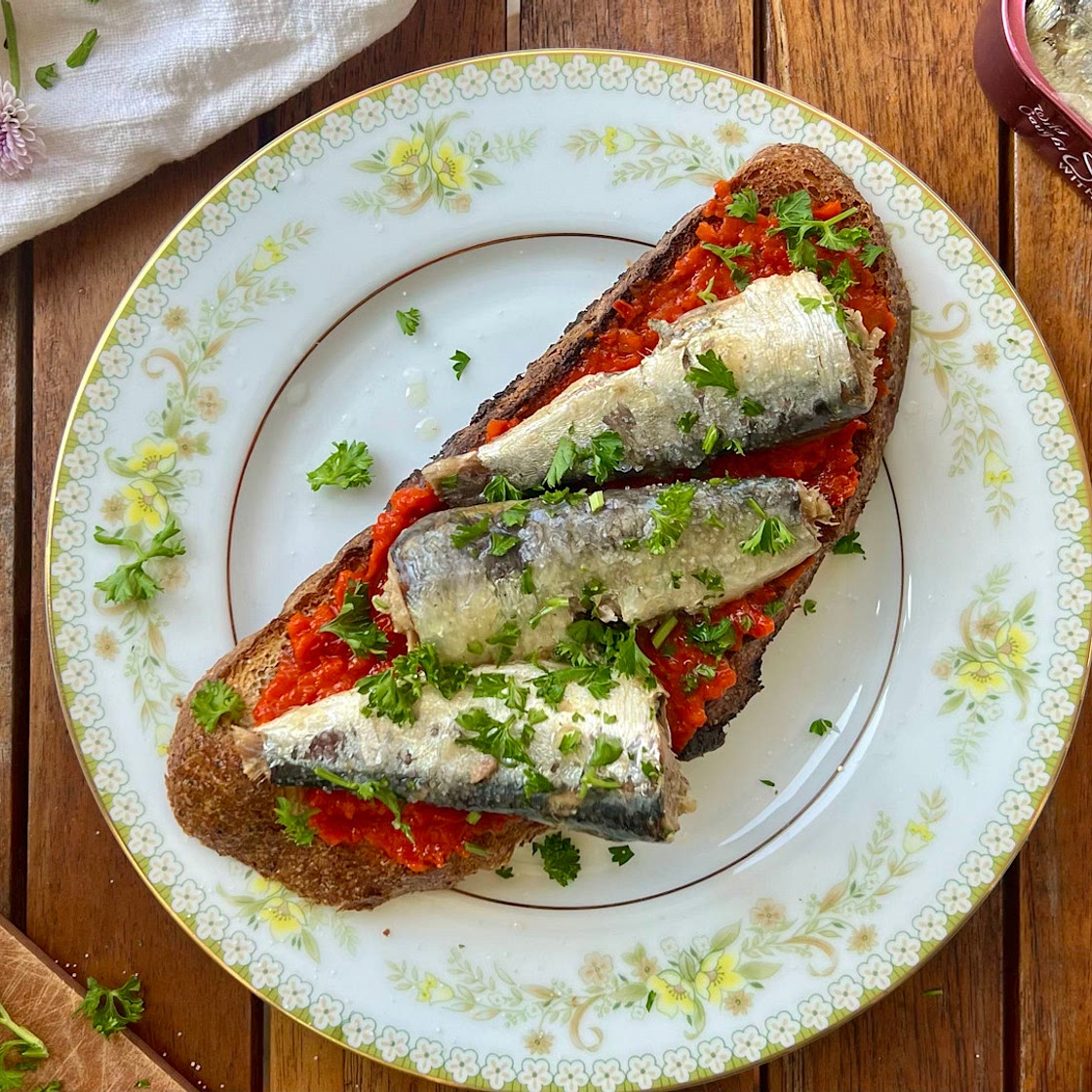 Mediterranean Sardine Toast