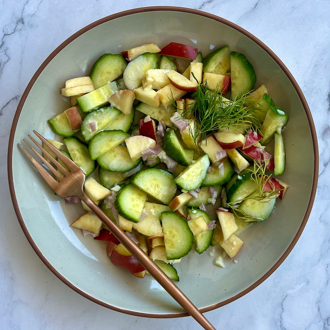 Creamy Cucumber Salad