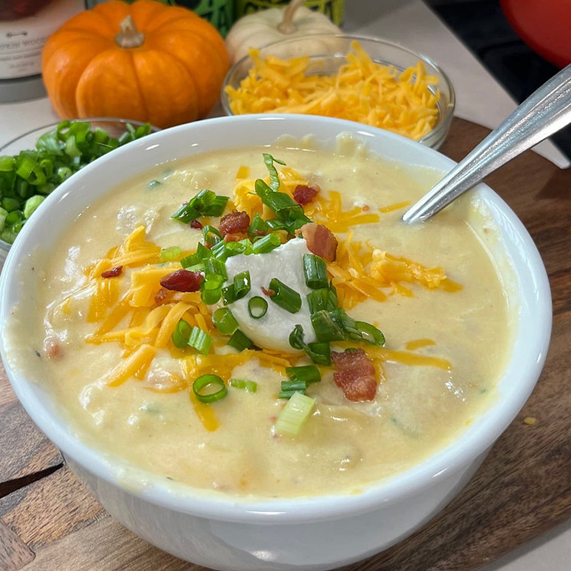 Loaded Baked Potato Soup