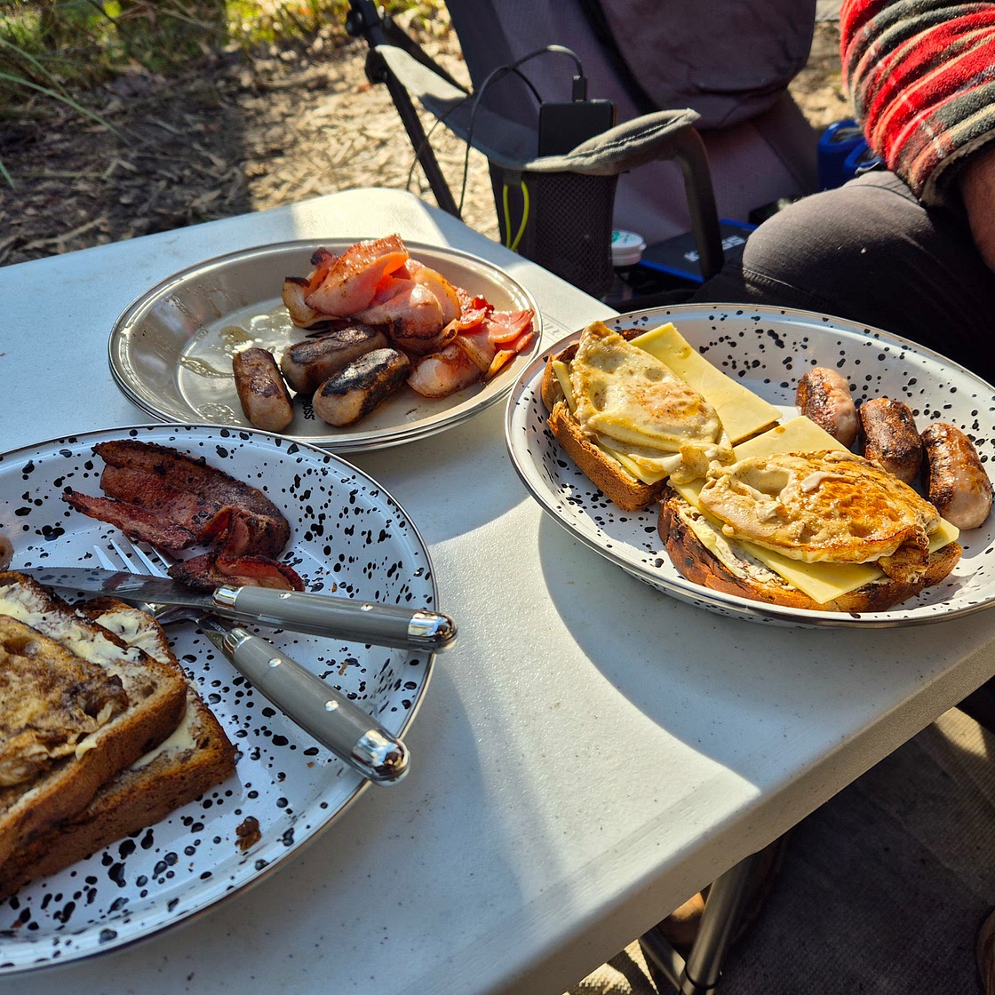 Camp breakfast