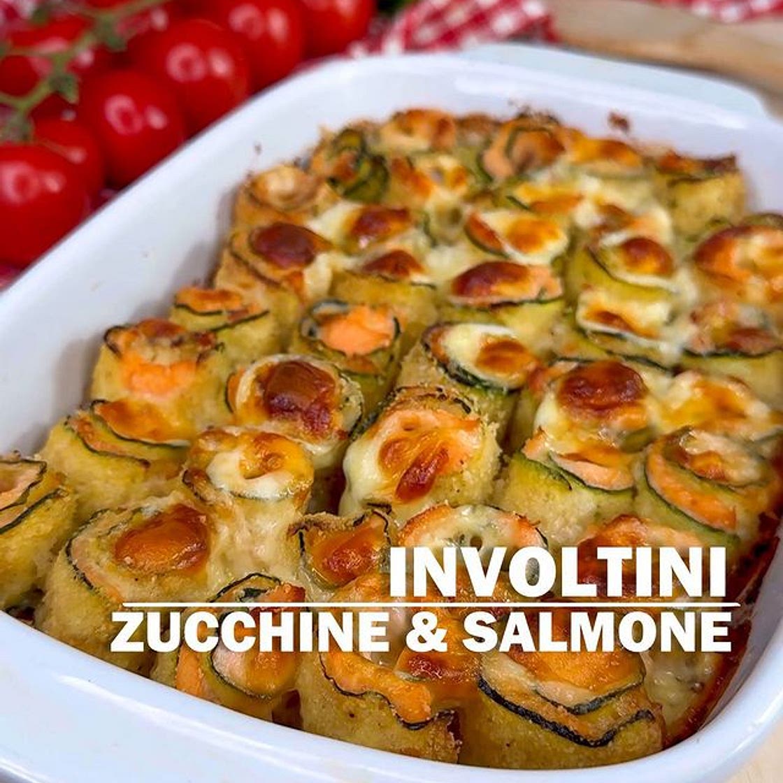 🥒 INVOLTINI DI ZUCCHINE & SALMONE LOW CARB