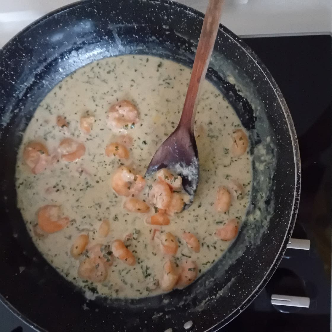 Creamy Garlic Shrimp