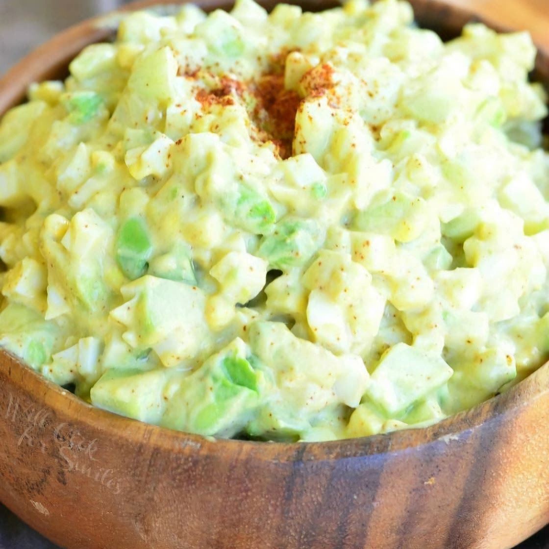 Avacado Cucumber Egg Salad