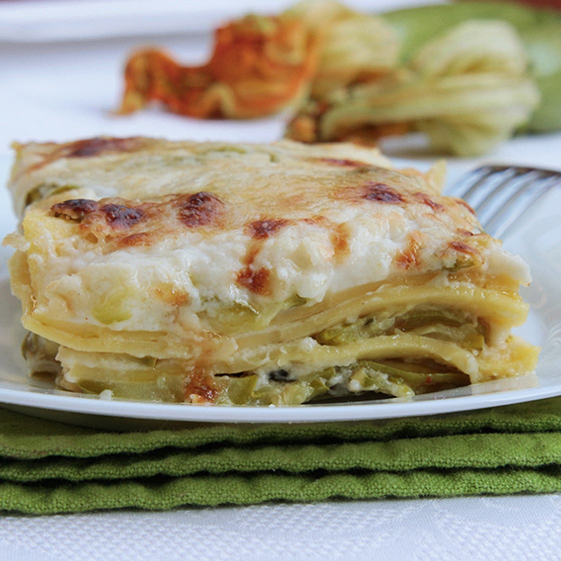 Lasagna bianca alle zucchine