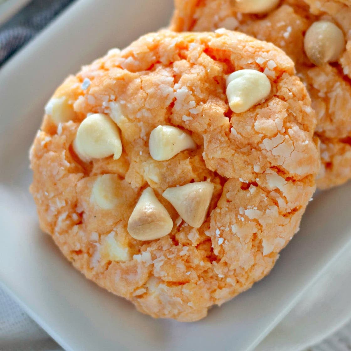 Creamsicle Orange Cookies