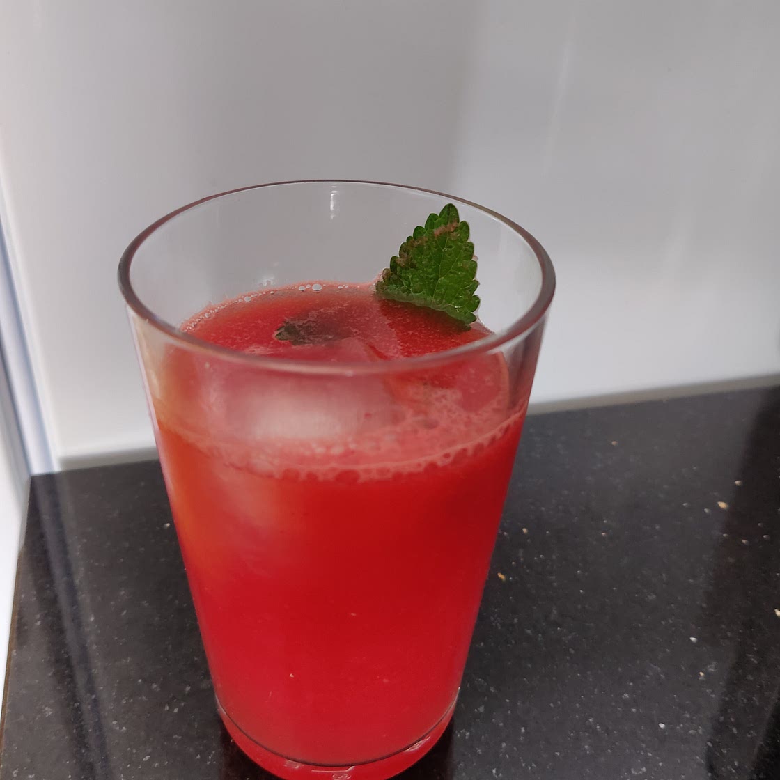 Wassermelonen Holunderblüten Refresher