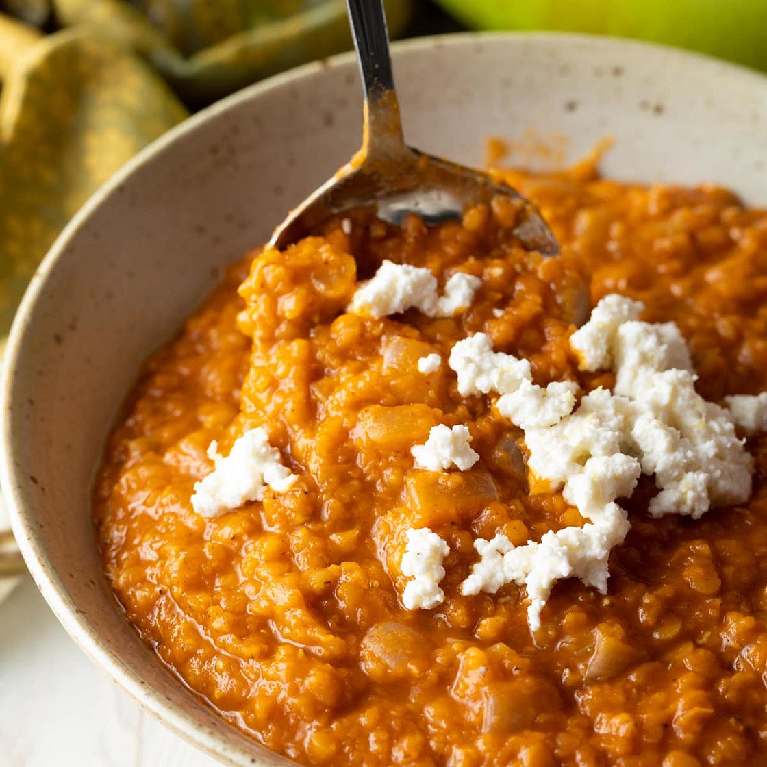 Misir Wot Recipe (Ethiopian Lentils) with Ayib