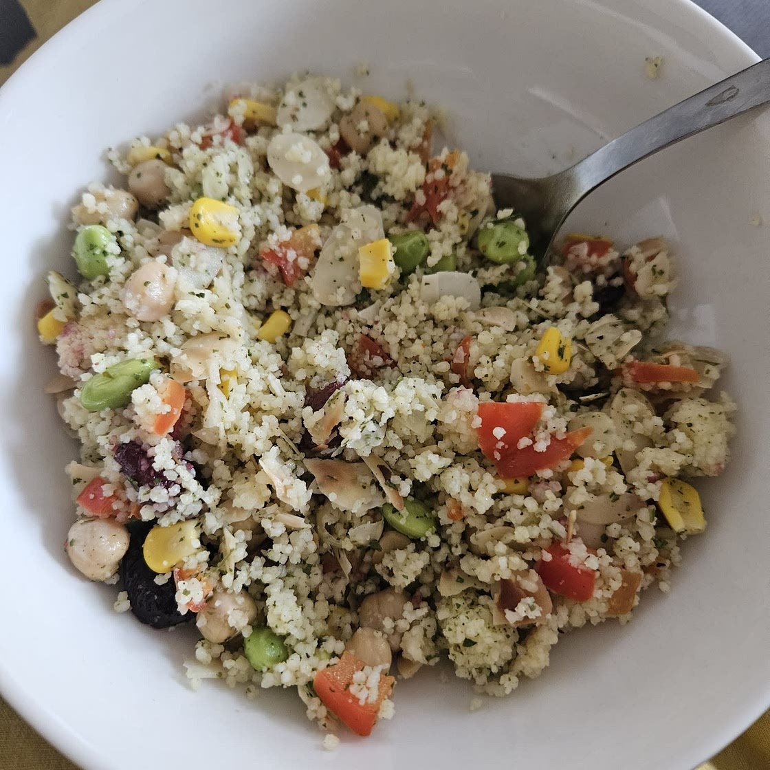 Edamame Quinoa Salad