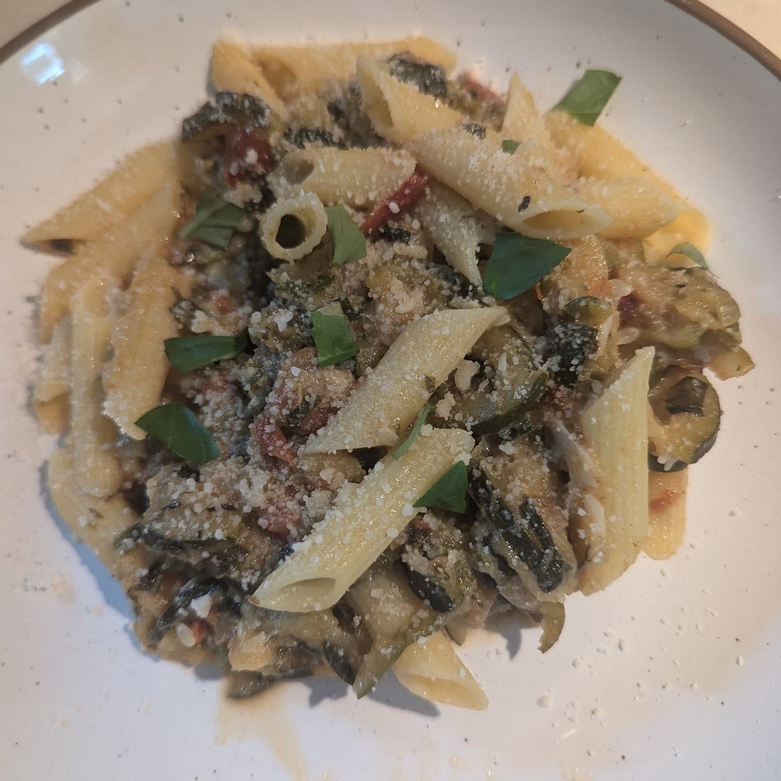 Zucchini Lemon Pasta