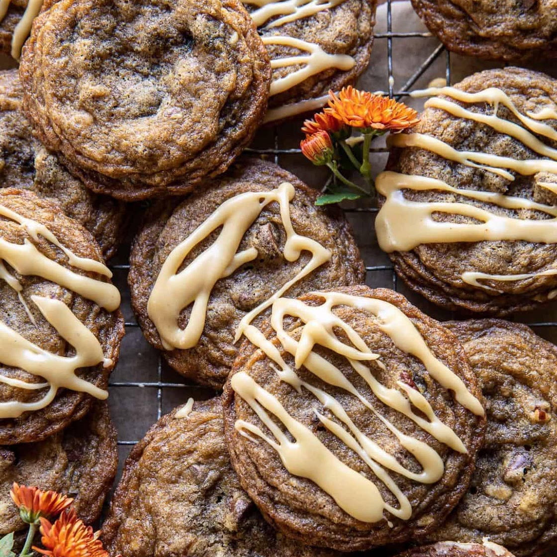 Brown Butter Chewy Maple Brown Sugar Cookies