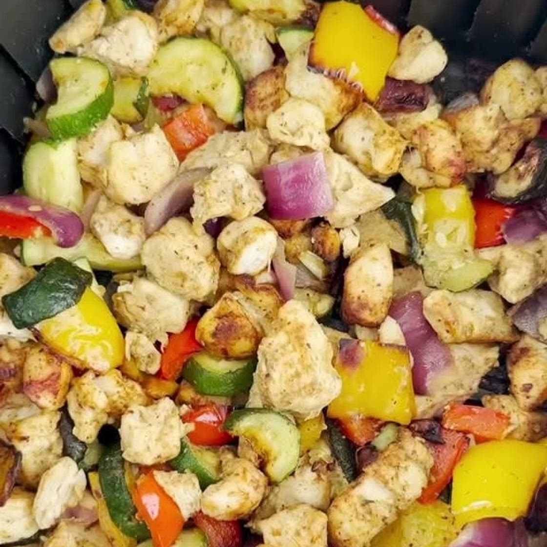 Chicken and stirfry vegies