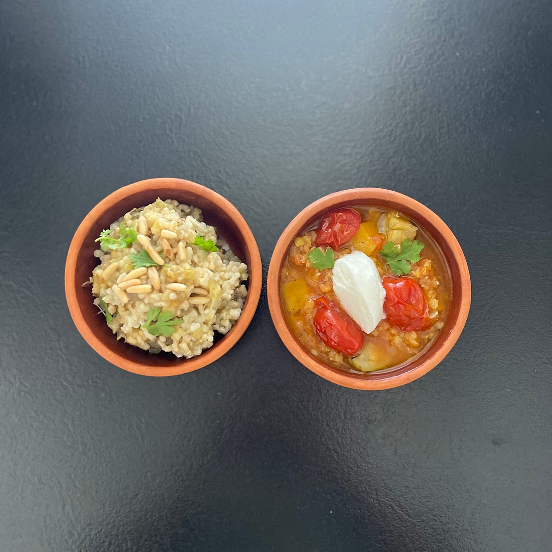 Eggplant Rice & Lentil Stew