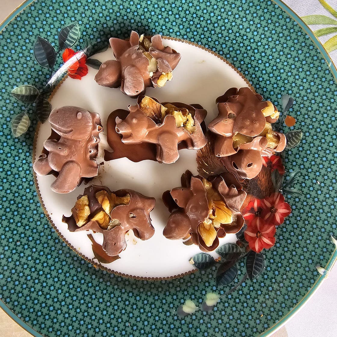 Chocolate dinosaurs