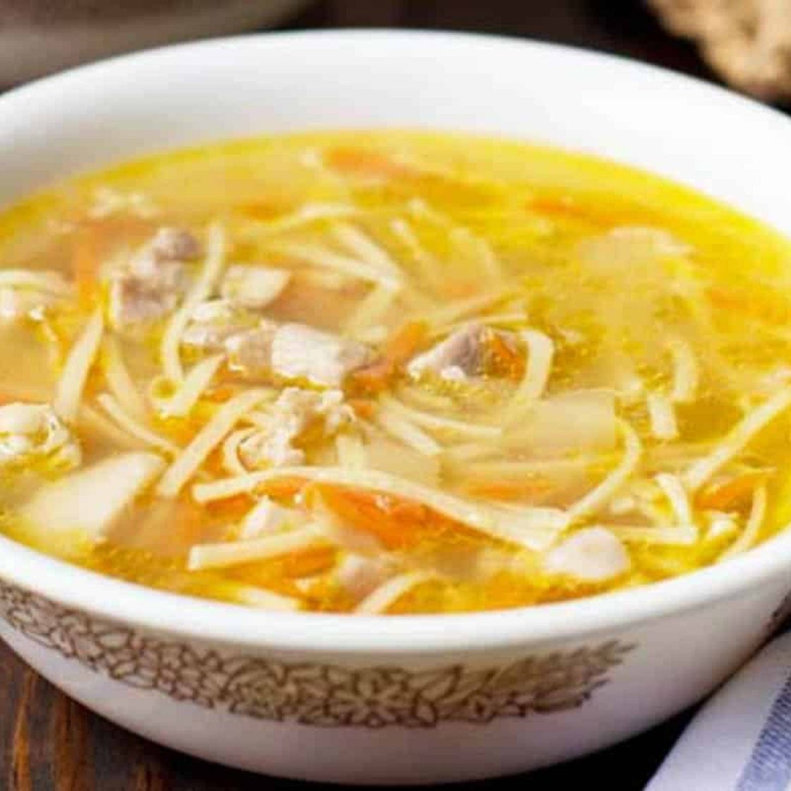 Lickety Split Chicken Noodle Soup