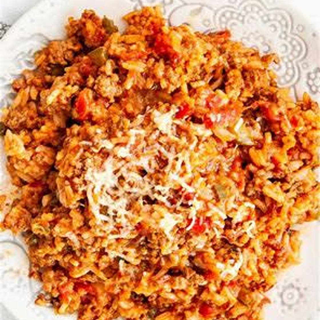 Ground Beef & Spanish Rice Casserole