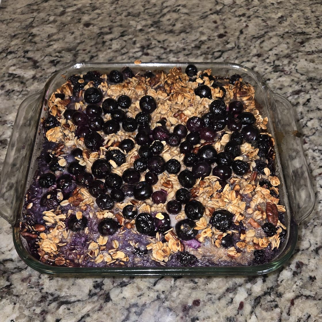 Blueberry Baked Oatmeal