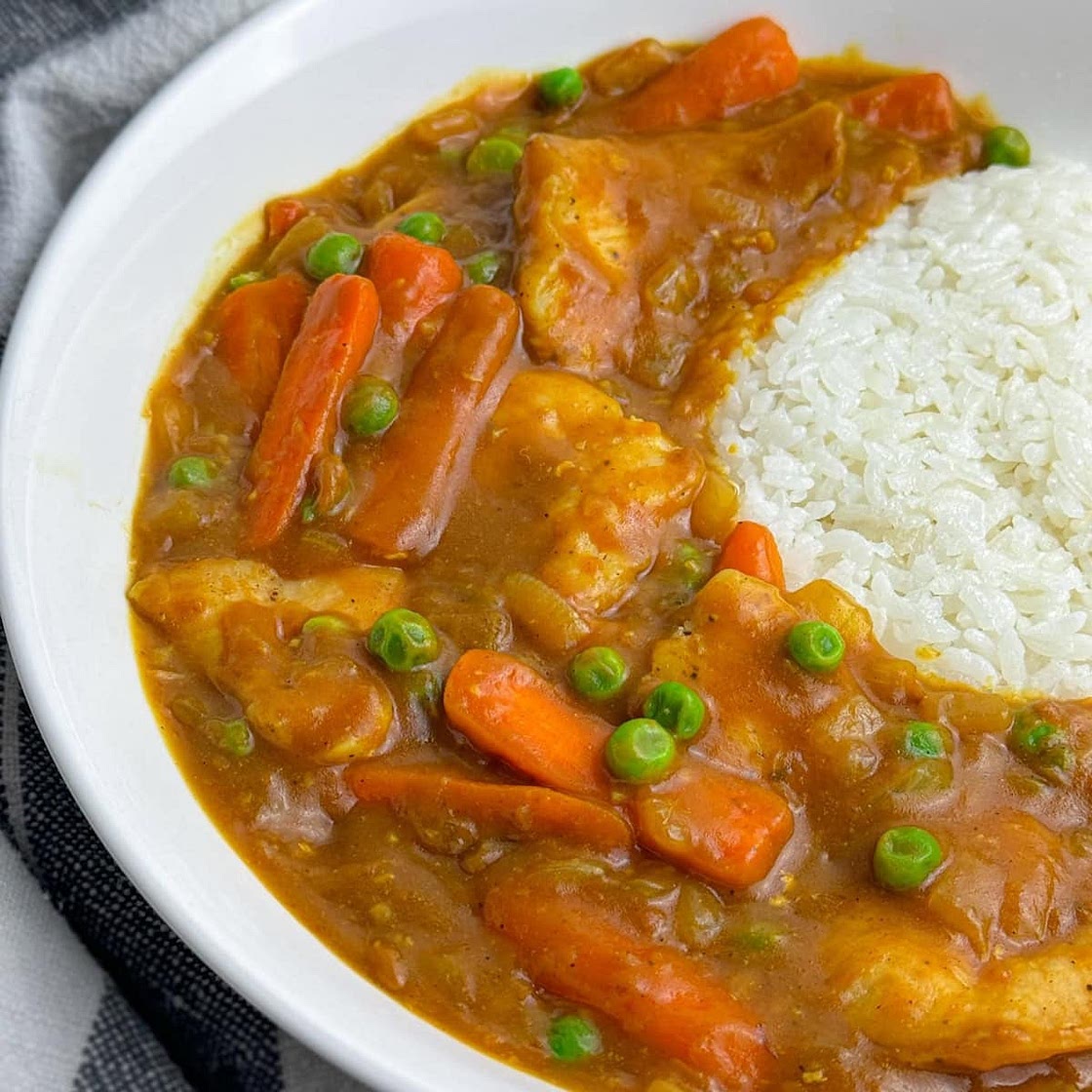 Quick Japanese Chicken Curry