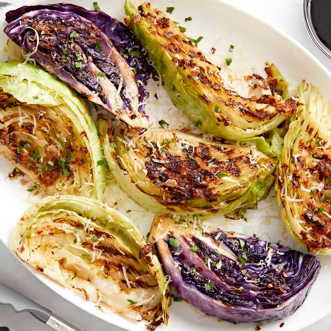 Grilled Cabbage