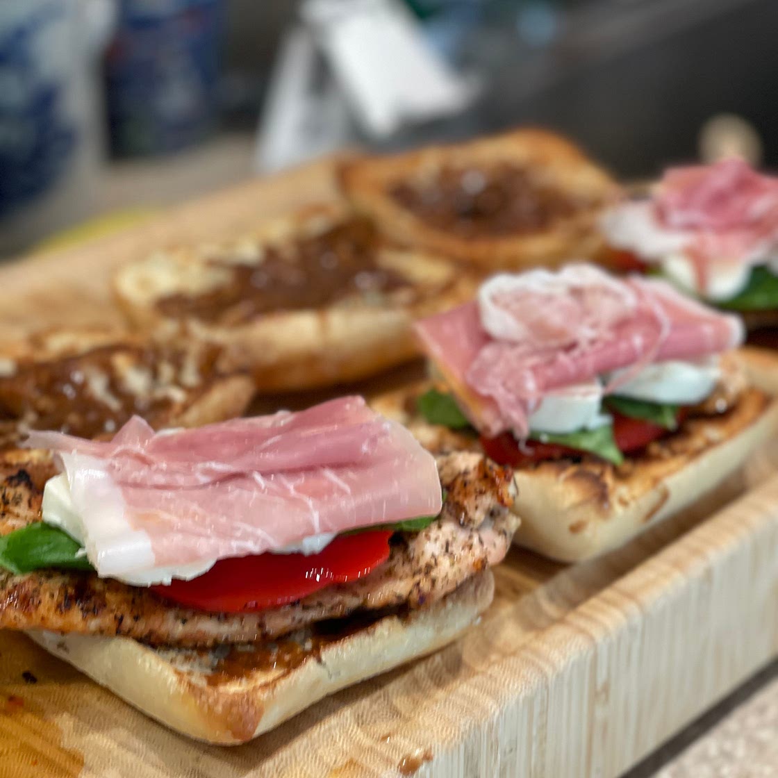 Chicken Prosciutto Mozzarella Panini