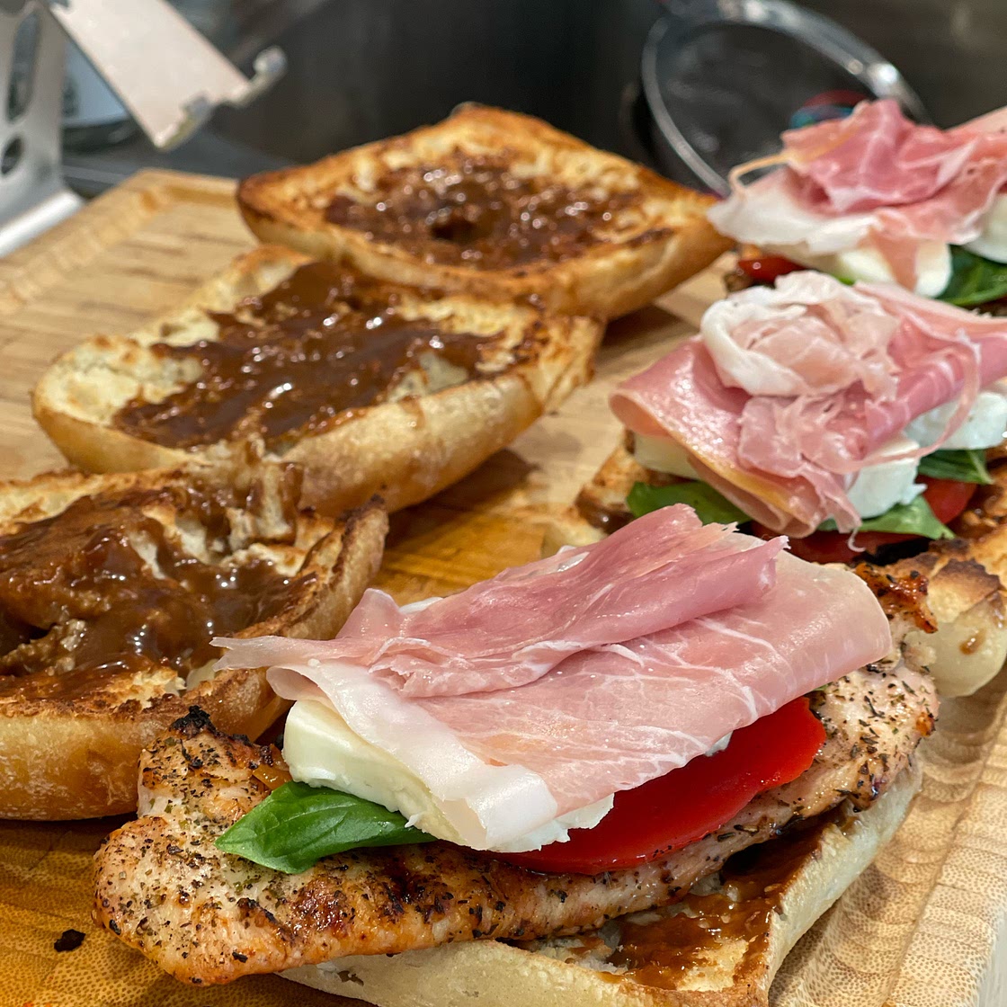 Chicken Prosciutto Mozzarella Panini