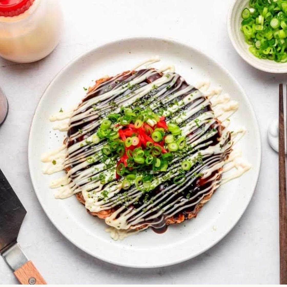 Vegan okonomiyaki