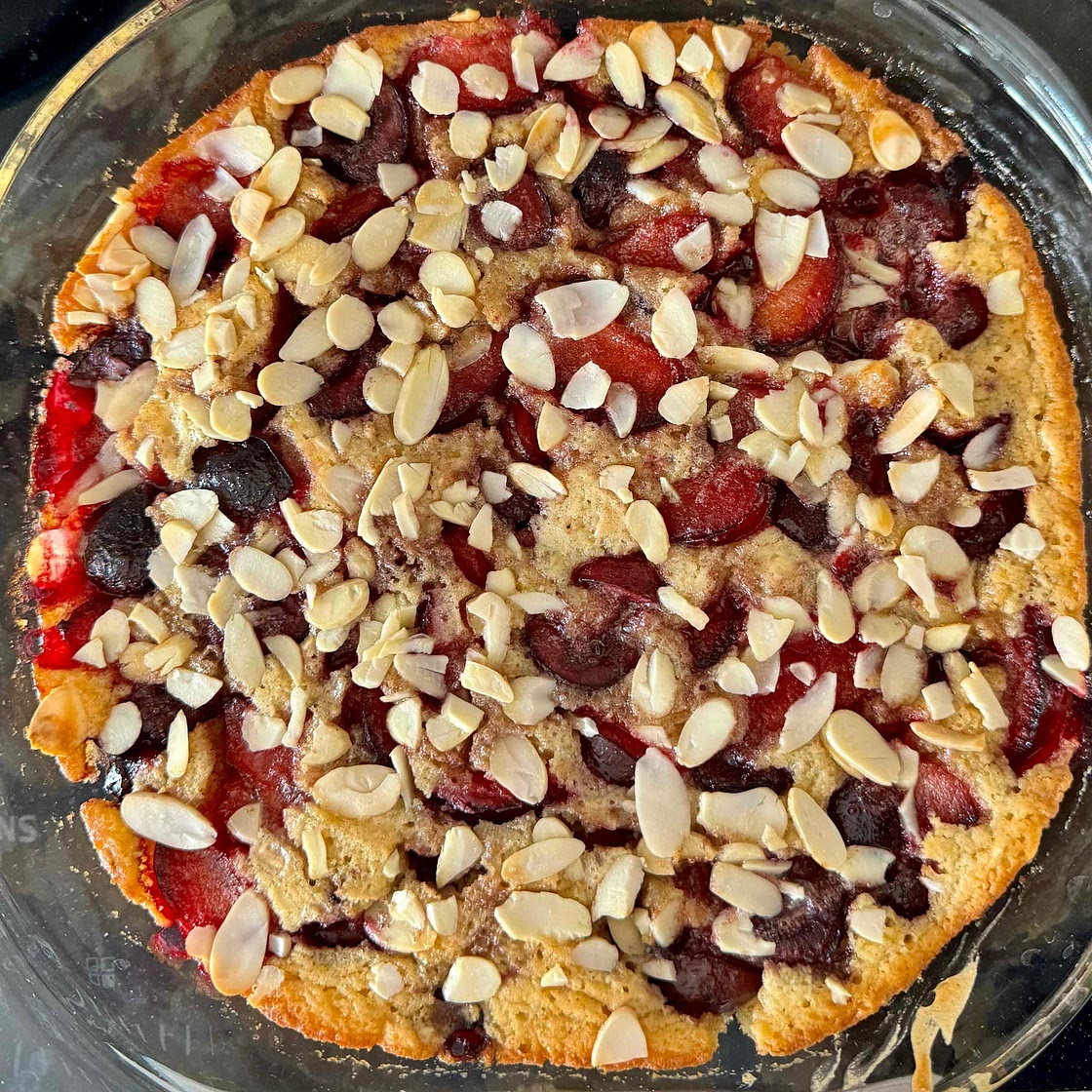 Vegan Brown Butter Peach Cobbler