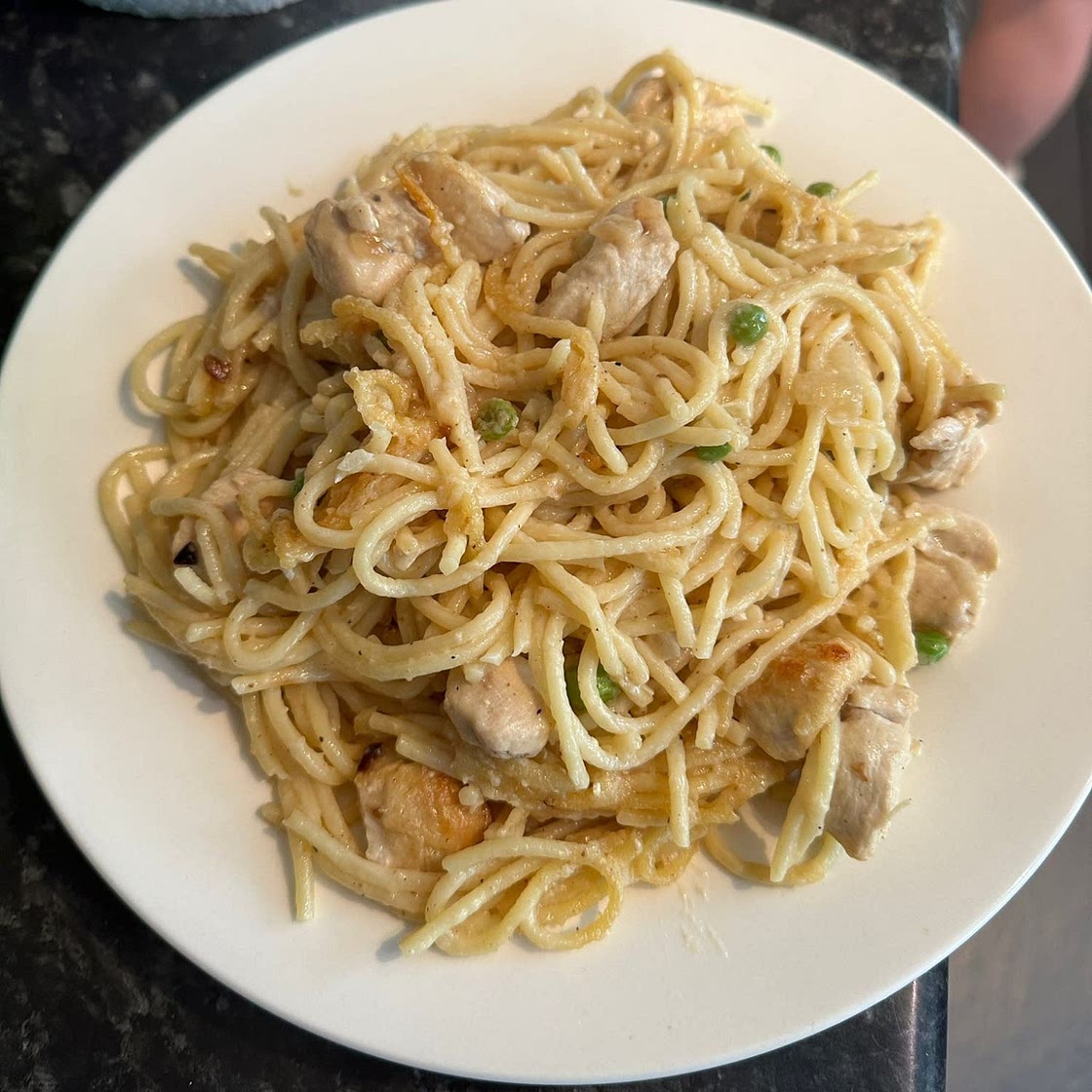 Easy Creamy Chicken Tetrazzini Recipe