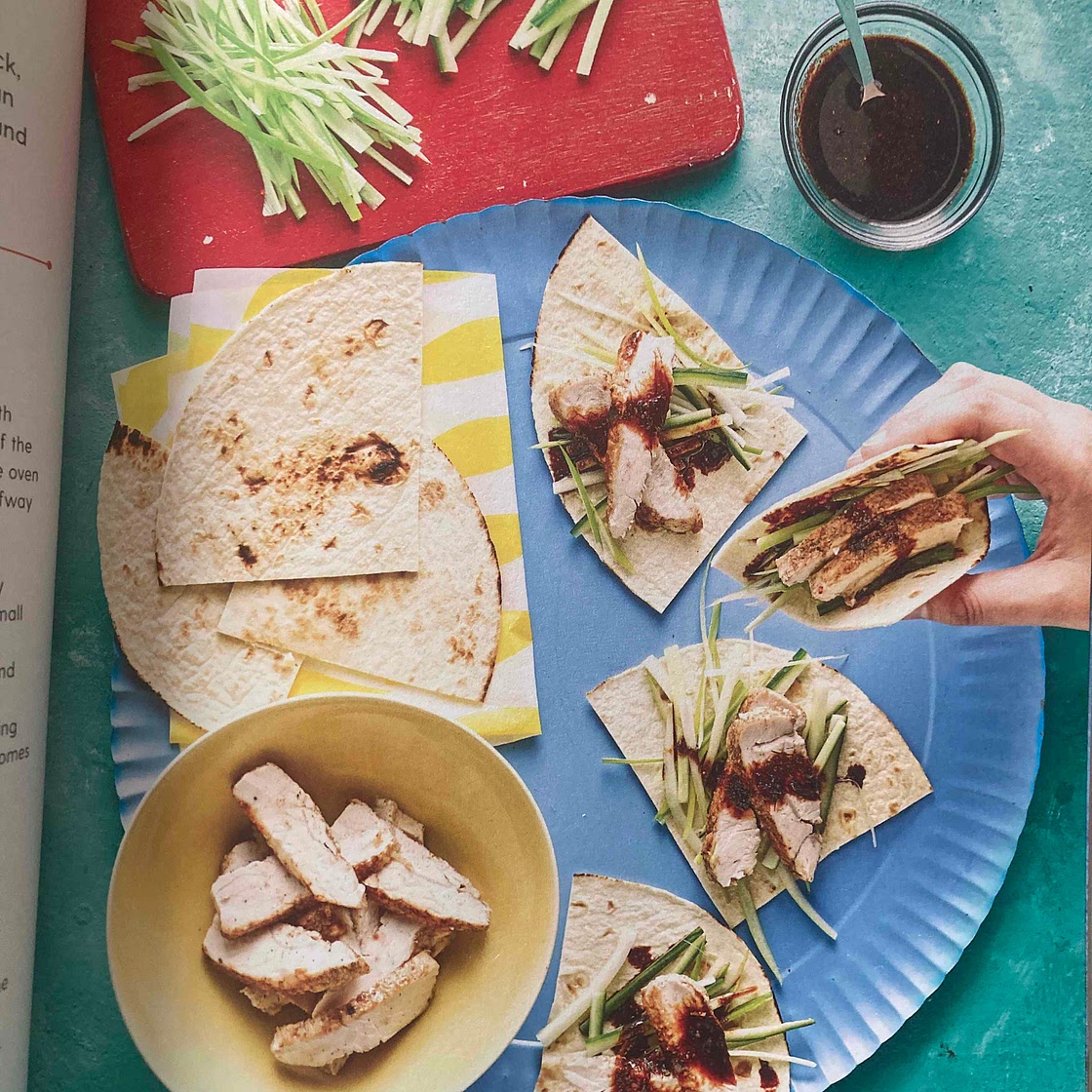 Crispy Turkey Chinese Wraps