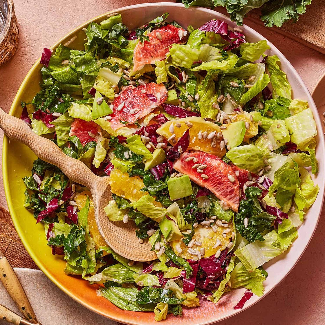 Summer Citrus Salad with Lemon-Shallot Vinaigrette (Erewhon Copycat)