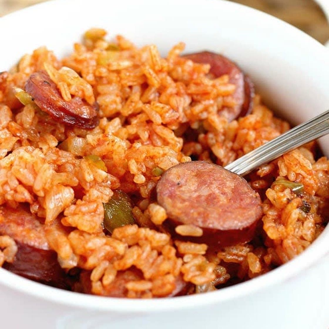 Smoked Sausage & Rice (Crock-Pot)