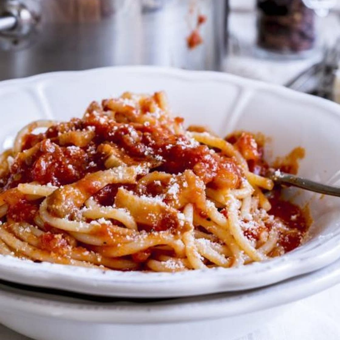 Nudeln Amatriciana