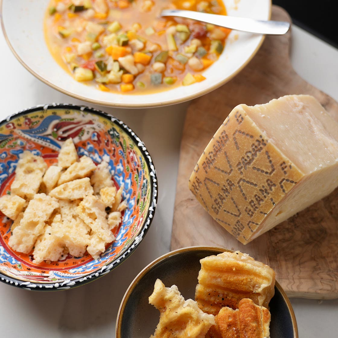 ITALIANO - 5 modi per utilizzare le croste di Grana Padano