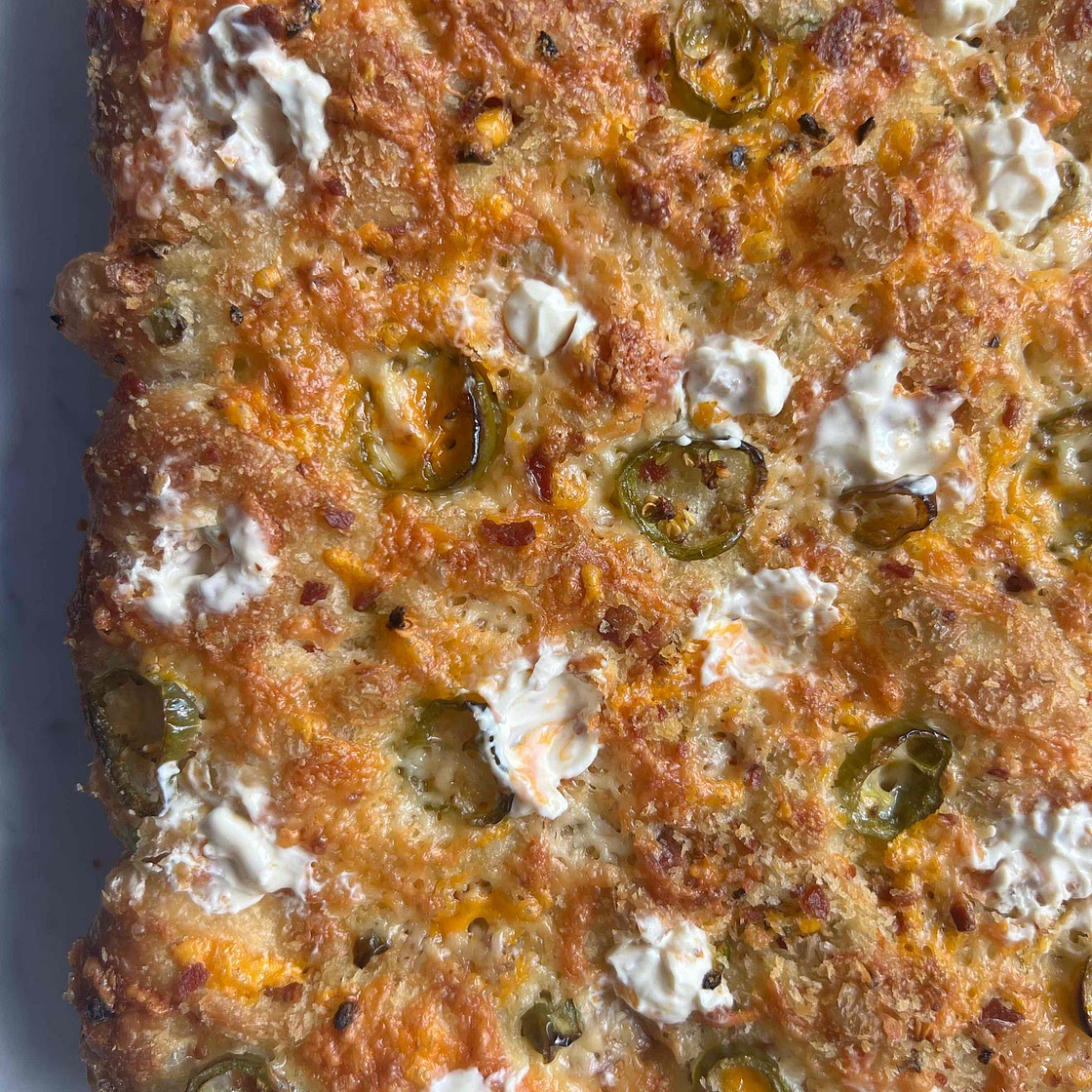 Jalapeño Popper Focaccia