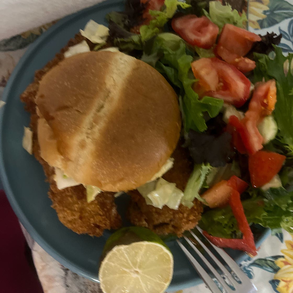 Crispy Fried Fish Sandwich