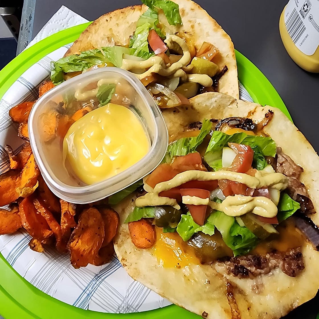 Smash Burger Tacos