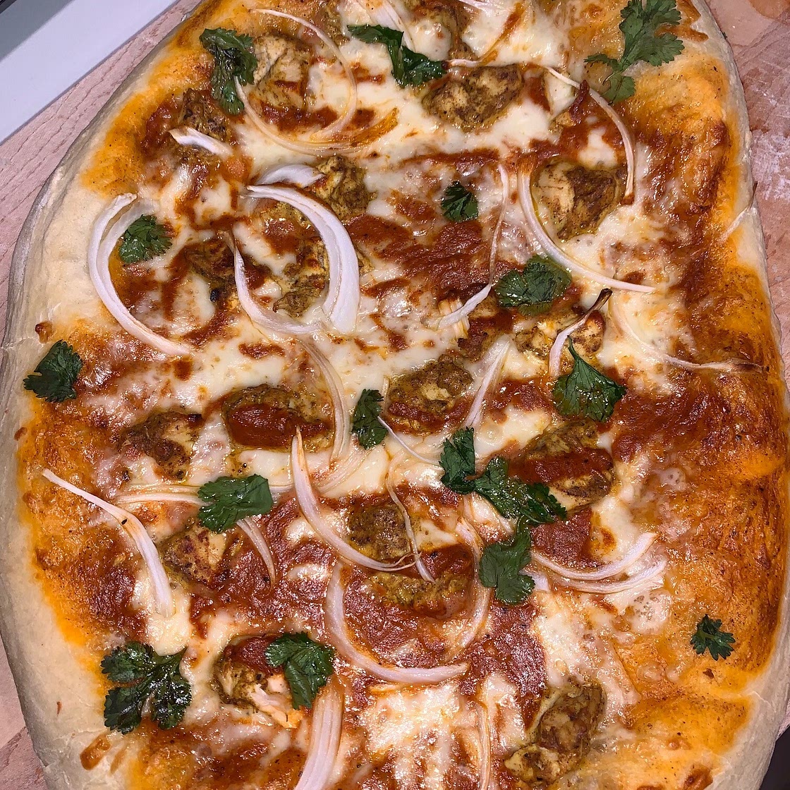 Chicken Tikka Masala Pizza